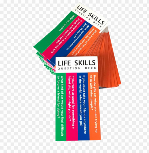 life skills card deck - desi PNG Image with Isolated Graphic Element