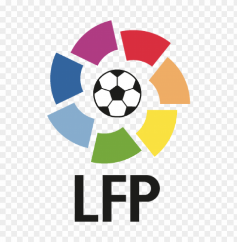 liga de futbol profesional vector logo free download Isolated PNG Element with Clear Transparency