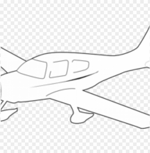 Light Aircraft Isolated Artwork On HighQuality Transparent PNG