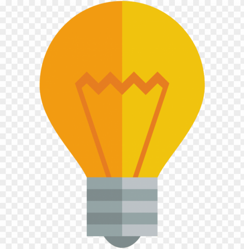 light bulb icon - lightbulb flat PNG free download