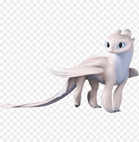 light fury- - train your dragon light fury PNG Image with Transparent Isolation
