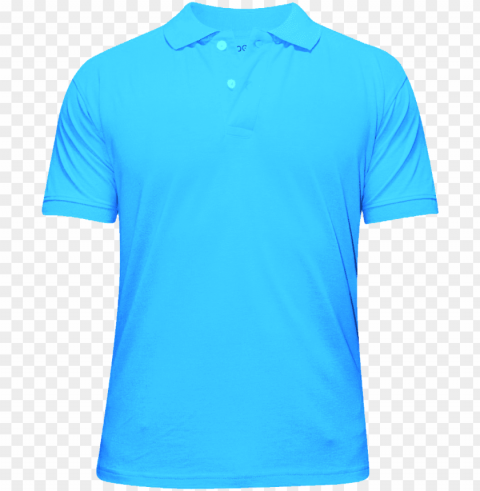 Lightblue Polo Shirt Front - Light Blue Polo T Shirt Front And Back PNG Images With Clear Backgrounds