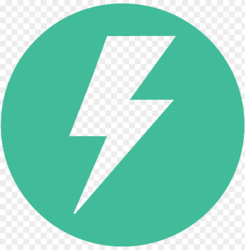 lightening fast - lightning bolt icon circle Isolated Subject in Clear Transparent PNG PNG transparent with Clear Background ID f4b462d6