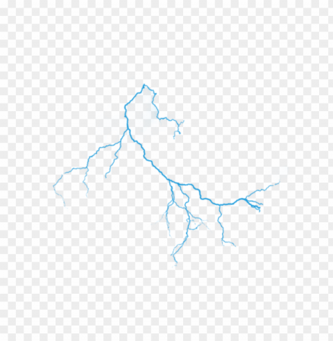 lightning effect PNG Illustration Isolated on Transparent Backdrop