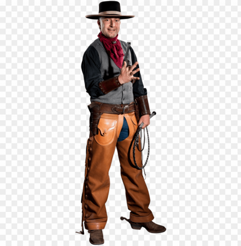 lightning kid transformation artist - cowboy action shooti Isolated Artwork in Transparent PNG