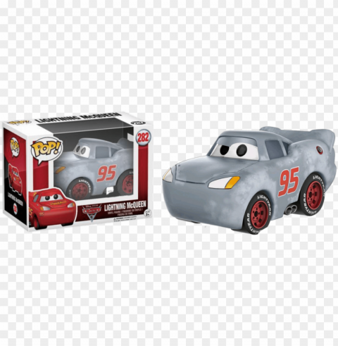 lightning mcqueen primer us exclusive pop vinyl rs - funko pop rayo mcquee PNG image with no background