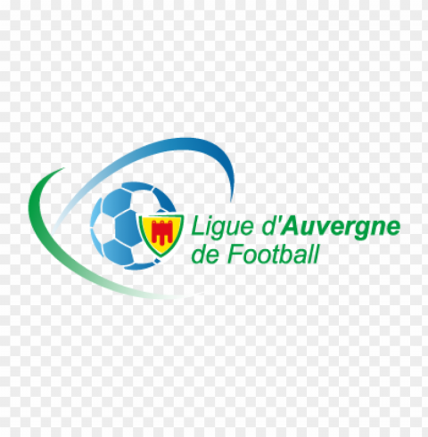 ligue dauvergne de football vector logo PNG graphics with clear alpha channel selection