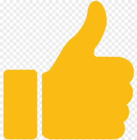 like yellow icon - like icon yellow Transparent PNG images free download