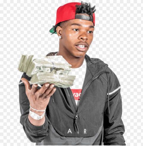 lil baby with money Isolated Icon in HighQuality Transparent PNG