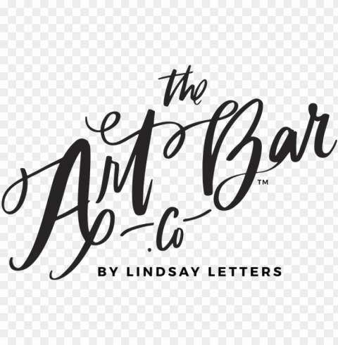 lindsay letters - bar Isolated Graphic in Transparent PNG Format