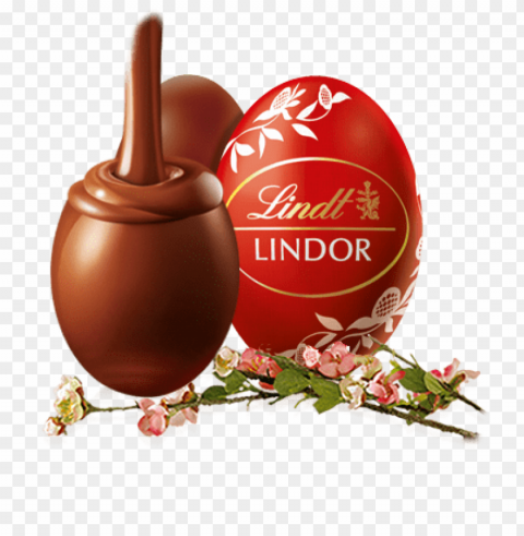 lindt lindor chocolate egg HighResolution Isolated PNG with Transparency