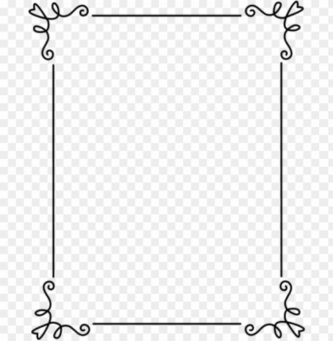 Line Borders PNG Transparent Graphics For Projects