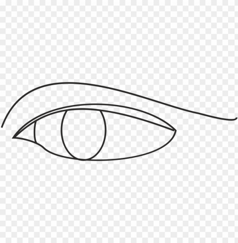 line drawing of an eye PNG images with no background necessary