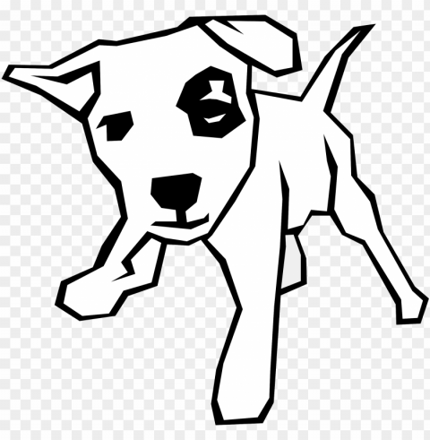line drawings of dog - cute puppy shower curtai PNG transparent elements complete package