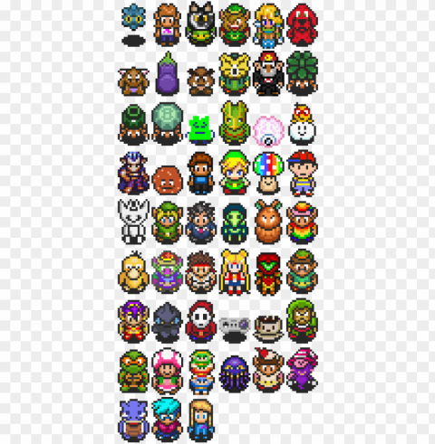 link sprite options - alttp randomizer sprites Isolated Character in Transparent PNG Format