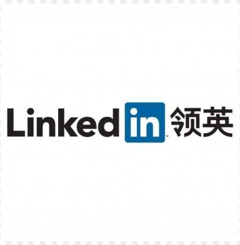 linkedin china logo vector download PNG files with clear background