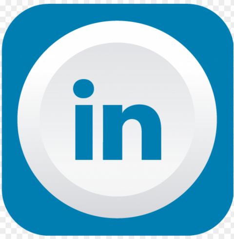 linkedin logo design Isolated PNG Graphic with Transparency
