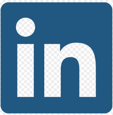 linkedin logo file Isolated PNG Item in HighResolution