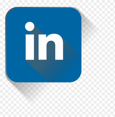 linkedin logo transparent background Isolated PNG Element with Clear Transparency