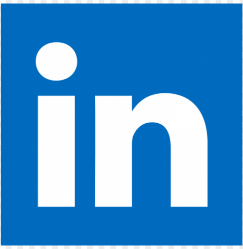 linkedin logo Isolated Object on Transparent PNG