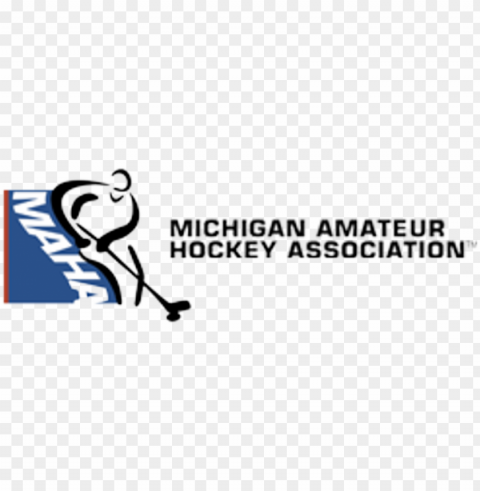 links for hockey organizations - michigan amateur hockey association logo Clear pics PNG
