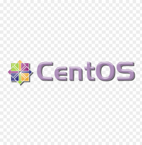 linux centos logo vector free PNG Graphic with Transparency Isolation
