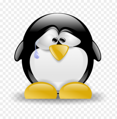 linux logo clear background Isolated Subject with Transparent PNG