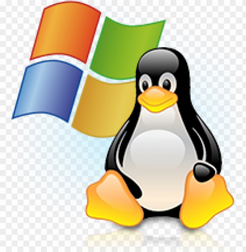 linux logo no background PNG design elements