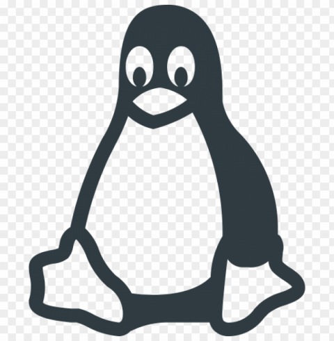 linux logo Isolated Subject in Transparent PNG Format