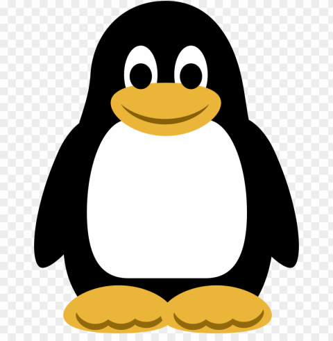 linux logo PNG files with no backdrop wide compilation