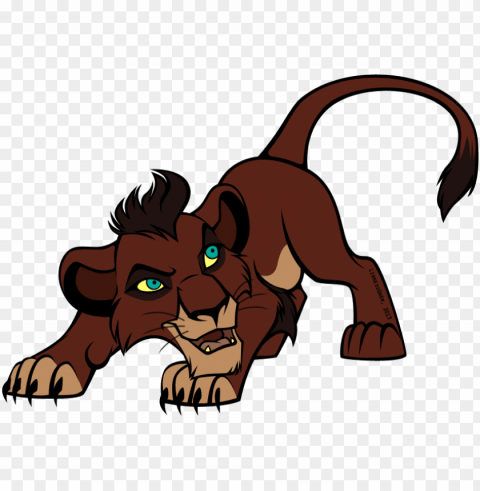 lion - cartoo PNG images with alpha transparency layer