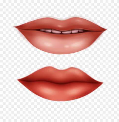 Lips Transparent Background Isolated PNG Icon