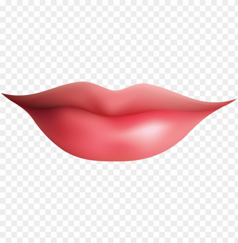 Lips Transparent Background Isolation In PNG Image