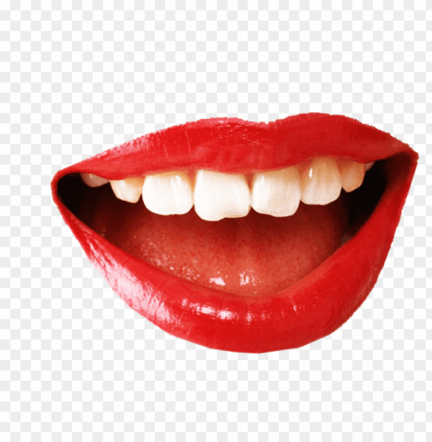 lips Transparent Background PNG Object Isolation