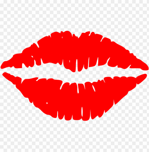 lips Transparent Background Isolated PNG Character