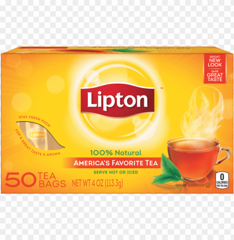 lipton tea bags PNG transparency images