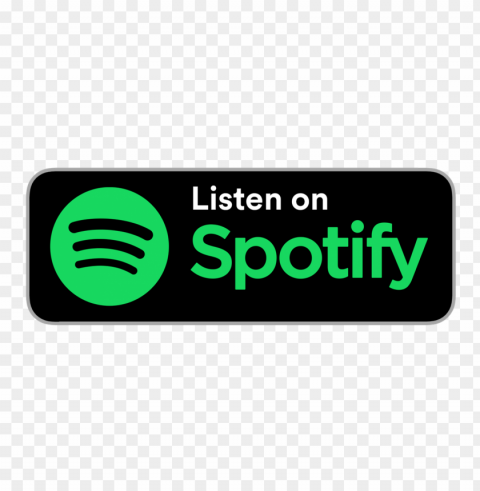 listen on spotify logo PNG transparent artwork