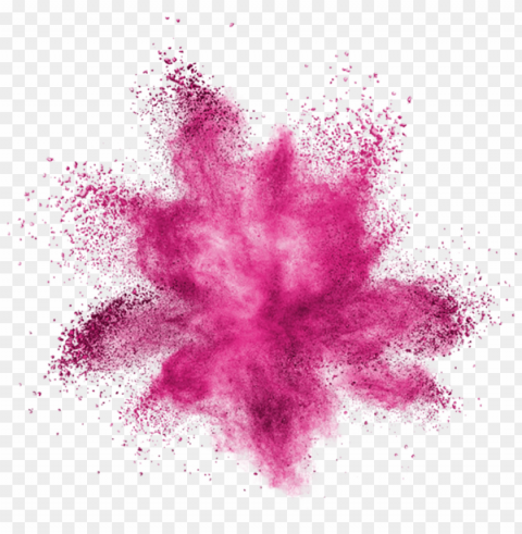 litter burst image free - paint powder explosion PNG Graphic with Transparent Background Isolation