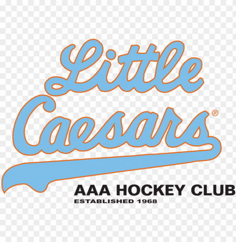 little caesars aaa hockey club - little caesars hockey logo Isolated PNG Graphic with Transparency