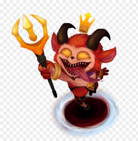 little devil teemo Isolated Item on Clear Background PNG