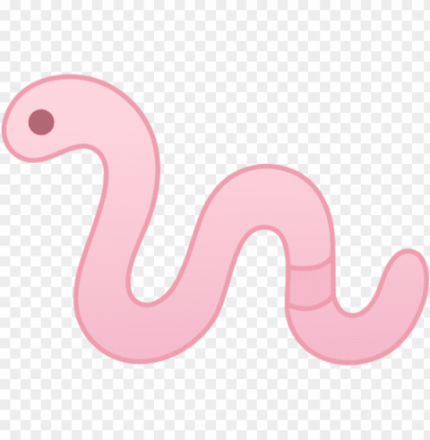 little pink earthworm free clip art - worm cartoon transparent PNG images for printing