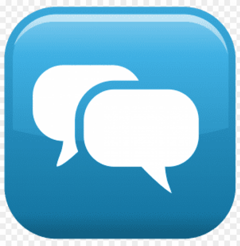live chat icon PNG Isolated Illustration with Clarity