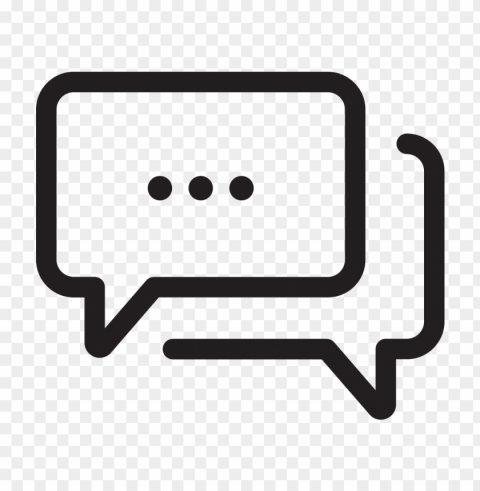 live chat Isolated Item with Transparent Background PNG PNG transparent with Clear Background ID a7431a98