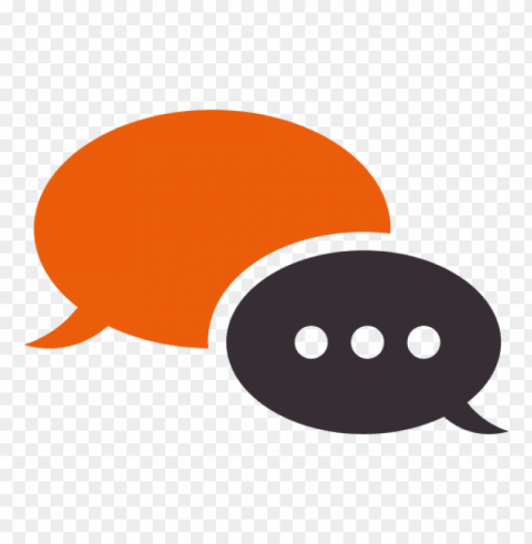 live chat Isolated Subject on Clear Background PNG