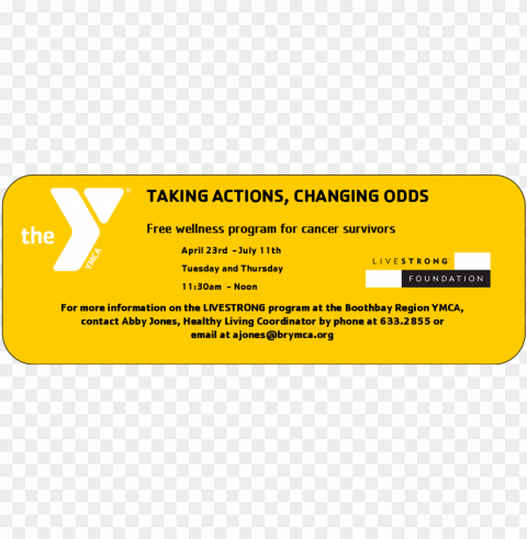 Livestrong Foundatio PNG Image Isolated With Clear Transparency