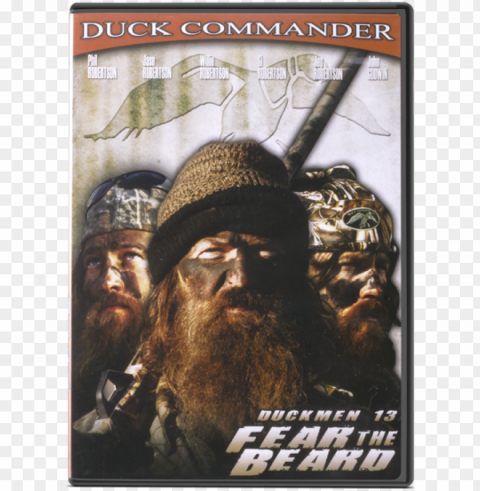 loading zoom - fear the beards duck dynasty PNG Graphic with Clear Background Isolation