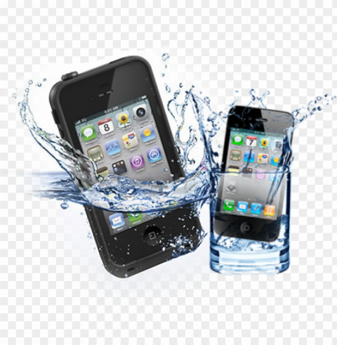 Lobal Mobile Phone - Water Damaged Phone PNG Transparent Photos Library