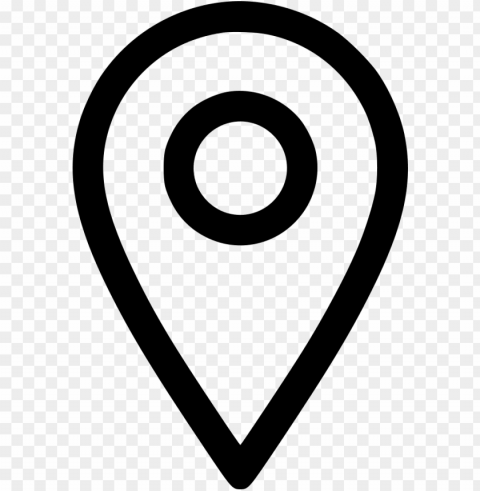location icon - location icon free Isolated Illustration on Transparent PNG