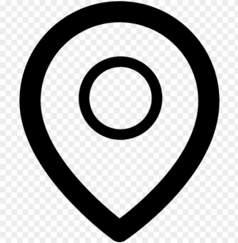 location pointer vector - black and white location logo High-resolution transparent PNG images comprehensive assortment