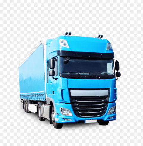 Logistics Truck Isolated Subject In HighQuality Transparent PNG